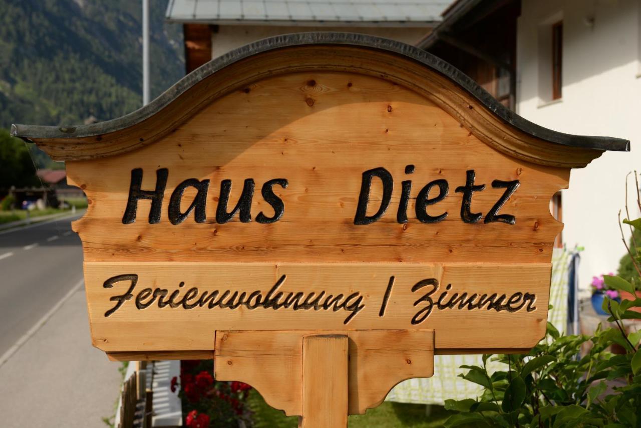 Haus Dietz Elbigenalp Exterior photo
